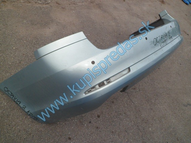 zadný nárazník na škodu octáviu 2 kombi, autodiely na škoda octávia 2 lift, 